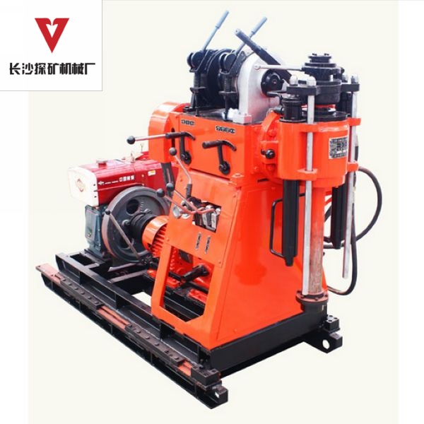 Electric Borehole Drilling Rig For Quarry , Portable Water Drilling Machine