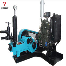 China Three Cylinder Hydraulic Impact Drilling Mud Pump / Reciprocating Plunger Pump supplier