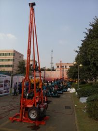 China Water  Exploration Portable Core Drilling Equipment With Diesel Engine supplier