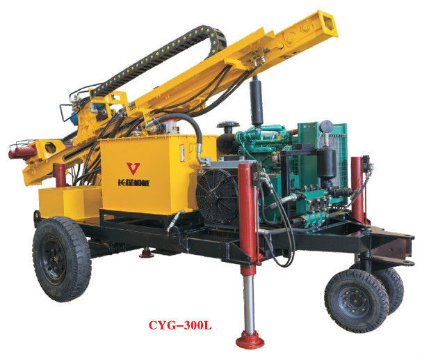 Gold Mining Equipment  Full Pneumatic Crawler Drilling Rig Hydraulic Rotary Geotechical Drilling Rigs