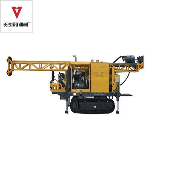 Crawler Mounted Diamond Hydraulic Core Drilling Rig for 1500m