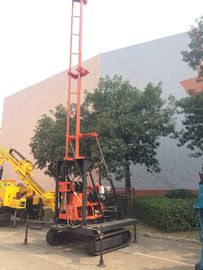 China Crawler 200m High Speed Hydraulic Drilling Rig Equipment Twin Cylinder supplier