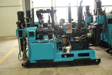 China Lower Noise Depth 300 - 600m Exploration Drill Rigs With Frame Sliding Retraction supplier