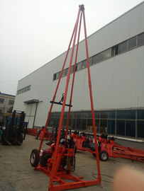 China Twin Cylinder Rotary Borehole Drilling And Cable Percussion Drilling Function GY-50-1 supplier