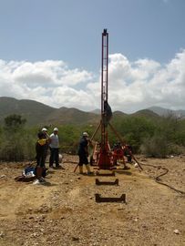 China Mud Pump Portable Water Drilling Rig Equipment Geotechnical For Engineering Constructions supplier