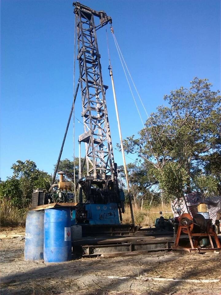 Water Well Diamond Core Drilling Machine Depth1600m , Exploration Core ...